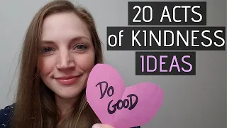 Random Acts of Kindness Ideas - 20 ways to restore faith in humanity