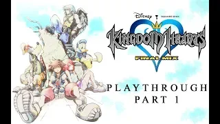 Kingdom Hearts Playthrough Part 1 [No Commentary]