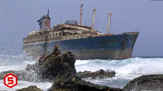 Ditinggalkan Semua Awak & Terombang-ambing di Lautan Kapal Hantu ini Terlihat Terdampar di irlandia