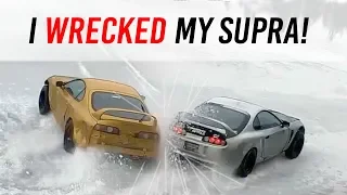 WRECKED My Supra - See HOW We FIXED It!