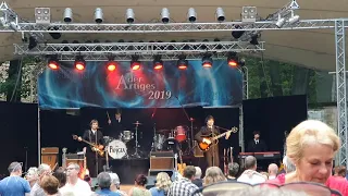 the pangea am 14.06.2019 auf der biesdorfer Parkbühne mit hey jude