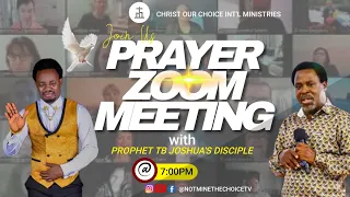 PARTNERS ZOOM MEETING WITH PROPHET PAUL DAVID (24.04.2024) #TBJOSHUALEGACY #scoan #tbjoshua #prayer