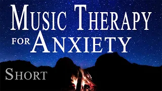 Campfire 🎧 Quick Bilateral Music Therapy Session | For Stress, Anxiety, PTSD, Nerves | Sleep | EMDR
