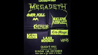 Megadeth - Bad Omen (Live Christmas on Earth 1987) RARE