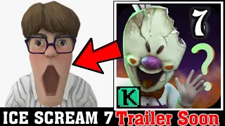 Ice Scream 7 Trailer Coming Soon | Ice Scream 7 Friends Lis | Mike Saw Pink Room | Ice Scream 7 Dark