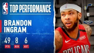 Brandon Ingram Drops CAREER-HIGH 49 PTS!