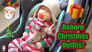Reborn Baby Christmas Outfits! | Kelli Maple