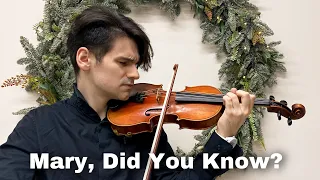 Mary, did you know? Violin Cover by David Bay | Christmas music 2021