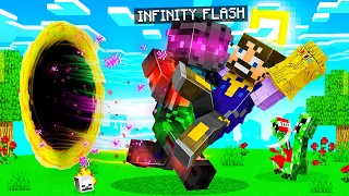 Making INFINITY FLASH Armor in Insane Craft