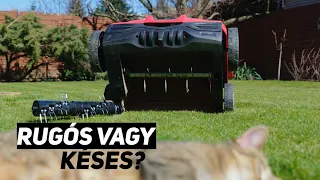 Rugós vagy késes gyepszellőztetés?