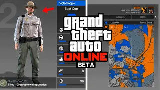 Asi era GTA ONLINE con todo su CONTENIDO ELIMINADO | GTA ONLINE BETA