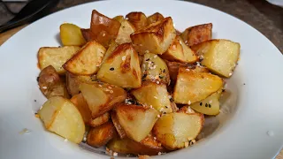 How to make roast potatoes in an air fryer EASY!