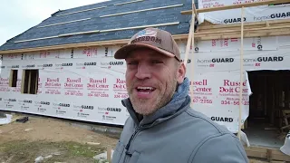 Farmhouse Build Day 75 - Roof Decking Complete