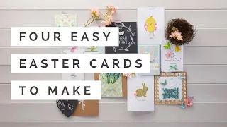 Four Easy Easter Cards to Make | Hobbycraft