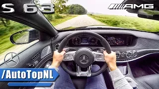 2018 Mercedes AMG S63 4Matic+ 612HP POV Test Drive by AutoTopNL