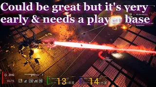 ZCREW gameplay - Early Acces - Isometric Shooter - Co-op - Zombies sci fi game Has potential & bugs