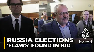 Russia presidential election: 'Flaws' allegedly found in candidates bid