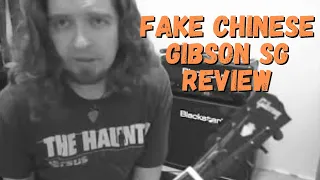 Fake Chinese Gibson SG and Fake 81 85 EMG Review