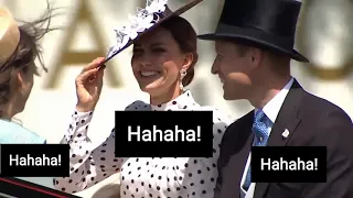 Lip Reading. Royals Talking About Meghan Markle During Royal Ascot 2022.