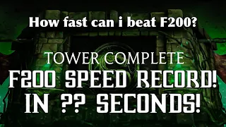 MK Mobile - Sorcerer’s F200 In ?? Seconds! Fatal Speed Record Attempt!