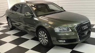 2008 (08) Audi A8L 6.0 W12 Quattro LWB 444BHP Automatic