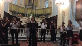 Neapolitan song Santa Lucia - Anastasia Galavanova