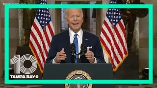 President Biden, VP Harris mark 1st anniversary of US Capitol insurrection