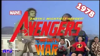 The Official 1978 Marvel Avengers Infinity War Endgame Retro Movie Trailer Guardians of the Galaxy