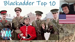 American Reacts Top 10 Blackadder Moments