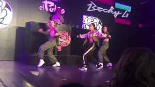 Becky G, Sola live performance in Hollywood Pandora Live