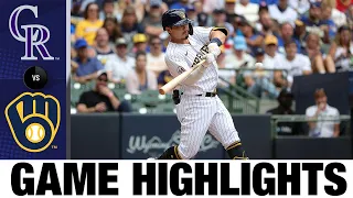 Rockies vs. Brewers Game Highlights (6/27/21) | MLB Highlights