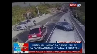 BP: Onsehan umano sa droga, nauwi sa pananambang sa Tanauan, Batangas; 2 patay, 1 sugatan