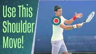 This Shoulder Move Will Improve Your Forehand!