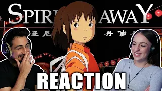 This movie was BEAUTIFUL! Spirited Away MOVIE REACTION!