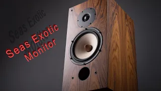 Изготовление колонок своими руками .   Seas Exotic W8 & T35 monitor #diyspeakers