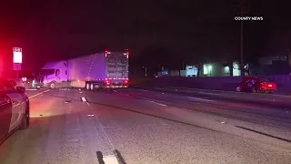 Woman Fatally Struck By Big Rig After Exiting Vehicle On Freeway | San Juan Capistrano, CA