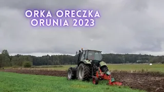 Orka, Oreczka,Orunia 2023 😎 Deszcz w żniwa wysiał poplon😱 Deutz-fahr Agrotron 135 i pług agromasz 4