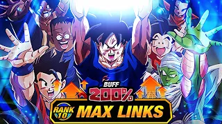 200% LEADER SKILL BUFF! LEVEL 10 LINKS 100% EZA LR 1,000 DAY SPIRIT BOMB GOKU! (DBZ: Dokkan Battle)