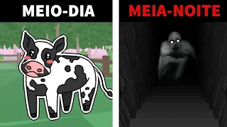 NUNCA FIQUE ACORDADO DE MADRUGADA NESSA FAZENDINHA FOFA!