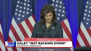 Nikki Haley gets emotional explaining why her husband isn't on the campaign trail