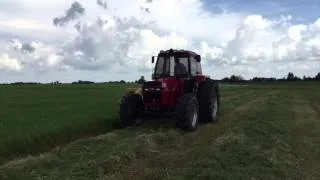 Case IH 1594 mowing 2