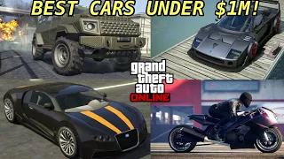 Top 10 Best Vehicles For Under $1 MILLION | GTA Online
