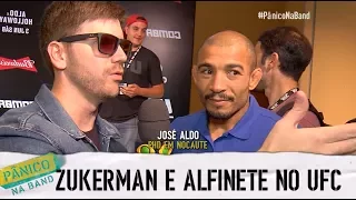 PÂNICO EVENTOS: ZUKERMAN E ALFINETE NO UFC 212
