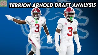 Terrion Arnold (CB) Detroit Lions | NFL Draft Analysis Ep27 | Alabama