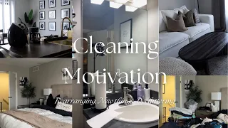 Cleaning Motivation| Reset and Clean with Me| Apartment Decor