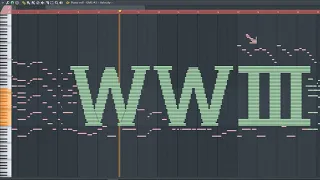 What WW3 Sounds Like - MIDI Art