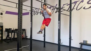 Kipping Ring Pull-up