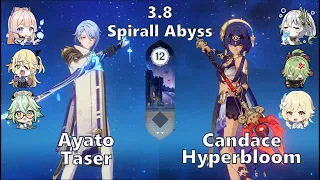 C0 Ayato Taser & C6 Candace Hyperbloom | 3.8 Spirall Abyss