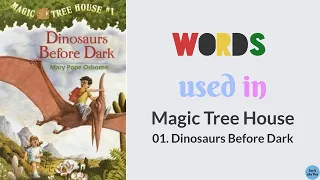 🔵 Magic Tree House Vocabulary | Words | Animated Dictionary | Dinosaurs Before Dark