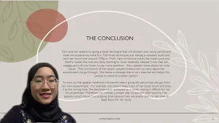 COM165 VIDEO REVIEW "STUDY SMARTER, NOT HARDER" BY KIKI FAN